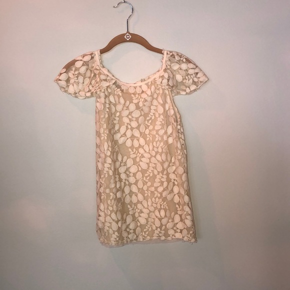Cream short sleeve blouse - Picture 4 of 4